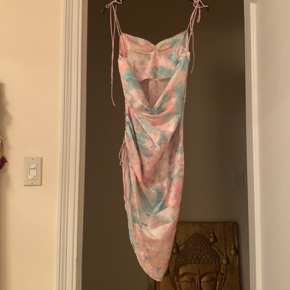 For Love & Lemons Call Me tie dye cinch dress - medium (NEW!!) - Picture 12 of 15